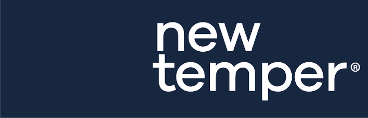 Logo da New Temper, fornecedora utilizada pela E & L Vidraçaria